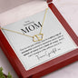 Stunning MOM - Everlasting Love solid yellow gold Hearts