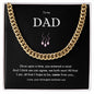 Cuban Link Chain - Dad would love this Polished Stainless Steel or 14K Gold finish