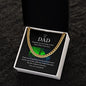 DJ Dad Gift, Cuban Necklace Gift for Fathers Day or Birthday, From Son to Dad, Father