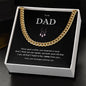 Cuban Link Chain - Dad would love this Polished Stainless Steel or 14K Gold finish
