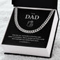 Cuban Link Chain for Dads with a sense of humor, great for Fathers Day, Birthday, Any day
