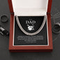 Cuban Necklace from Son to Dad, Musician themed Gift for Fathers Day or Birthday