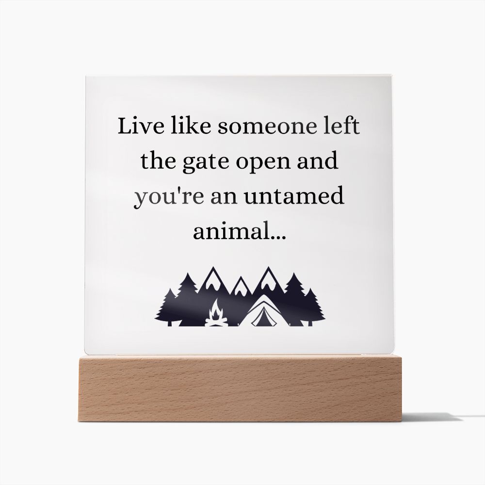 Multi-colored LED Night Light for your Office, Bar, Bedside or Mantle Piece