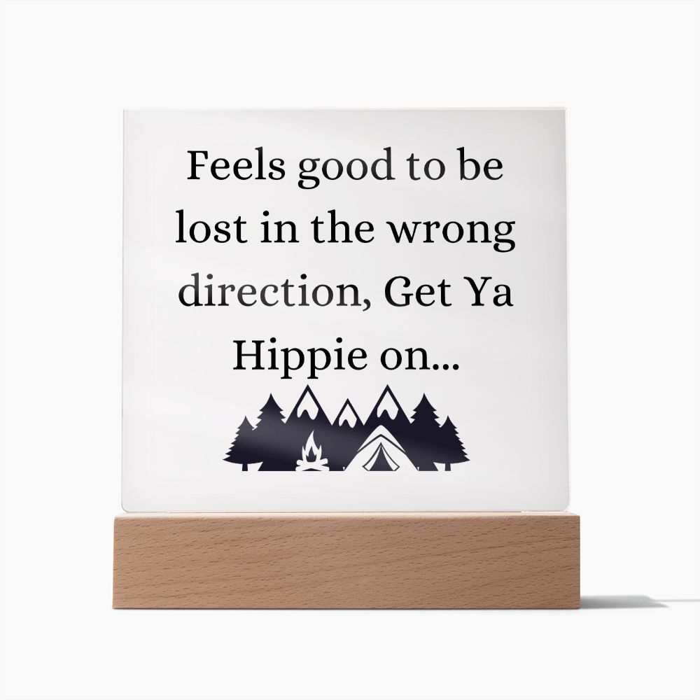 Multi-colored LED Night Light for your Office, Bar, Bedside or Mantle Piece to remind you to get outside...