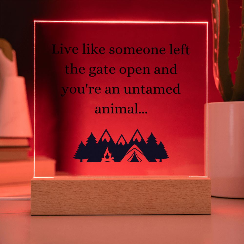 Multi-colored LED Night Light for your Office, Bar, Bedside or Mantle Piece