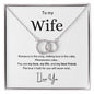 My Wife - Perfect Pair Necklace