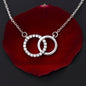 My Wife - Perfect Pair Necklace with optional Mahogany style Luxury Box