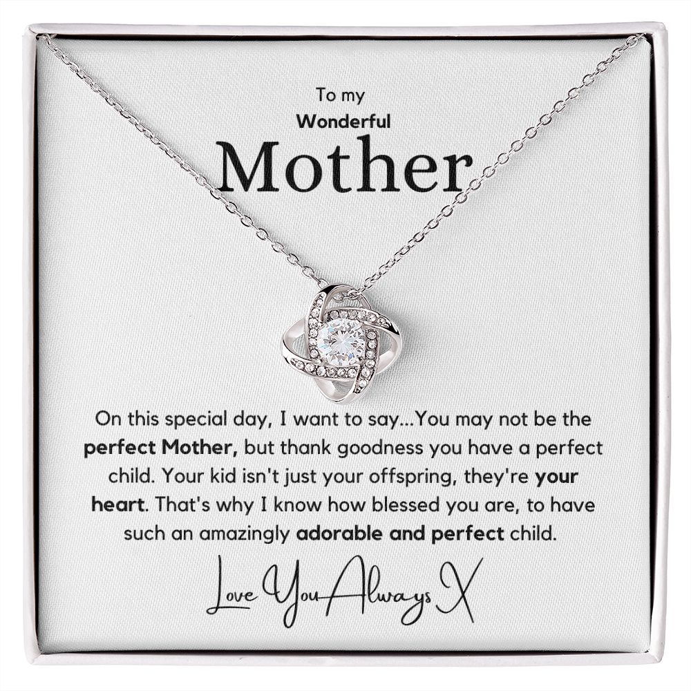 Perfect Mother - Love Knot Necklace
