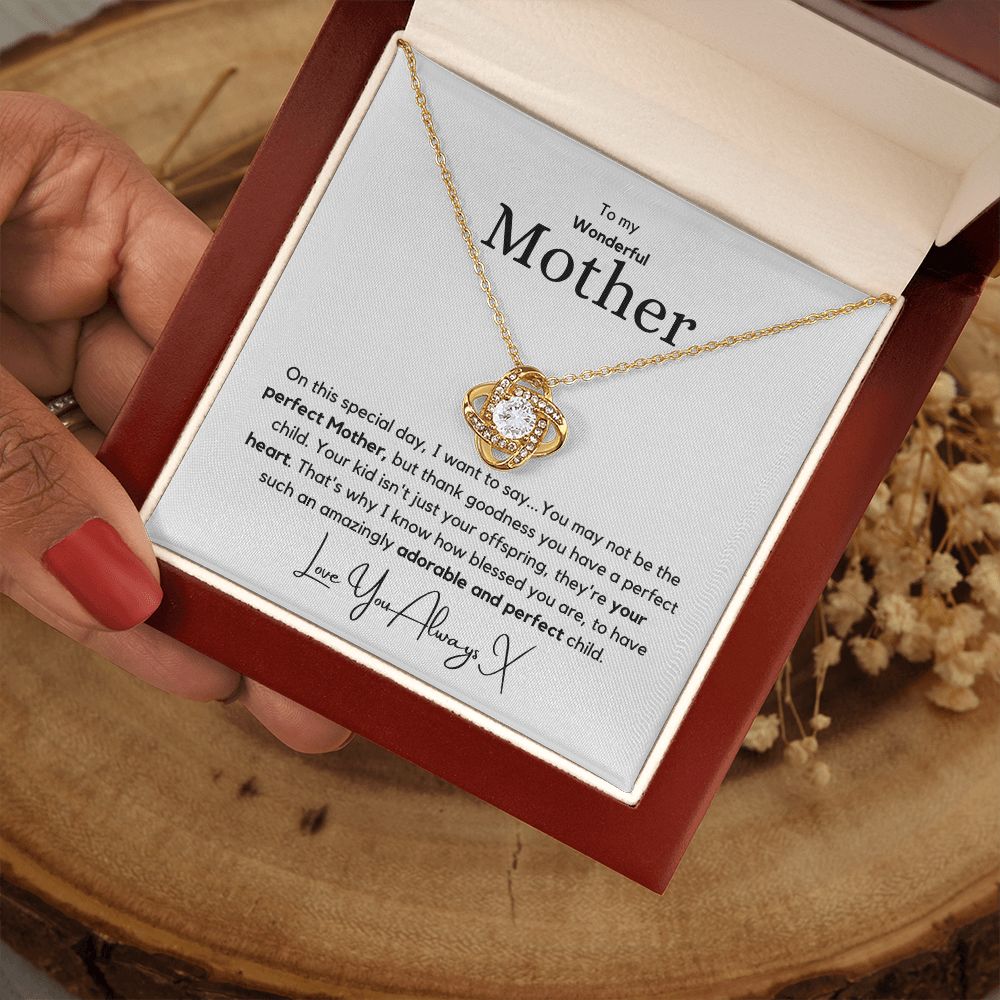 Perfect Mother - Love Knot Necklace