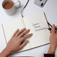 In God We Trust Vegan Leather Journal, a gift for the Patriotic God-Fearing person in your circle of friends