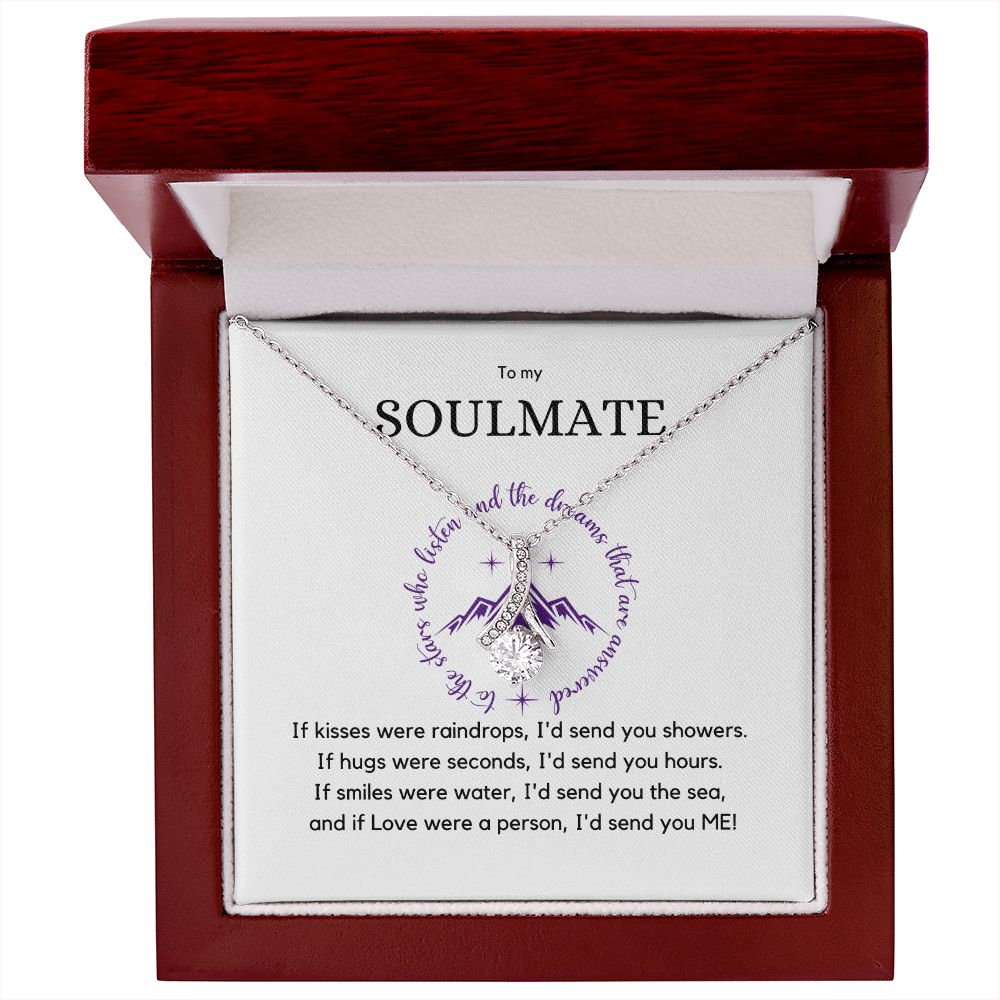 Elegant Soulmate Necklace - Gift For Wife, Girlfriend, Fiancée, Anniversary, Birthday or just because