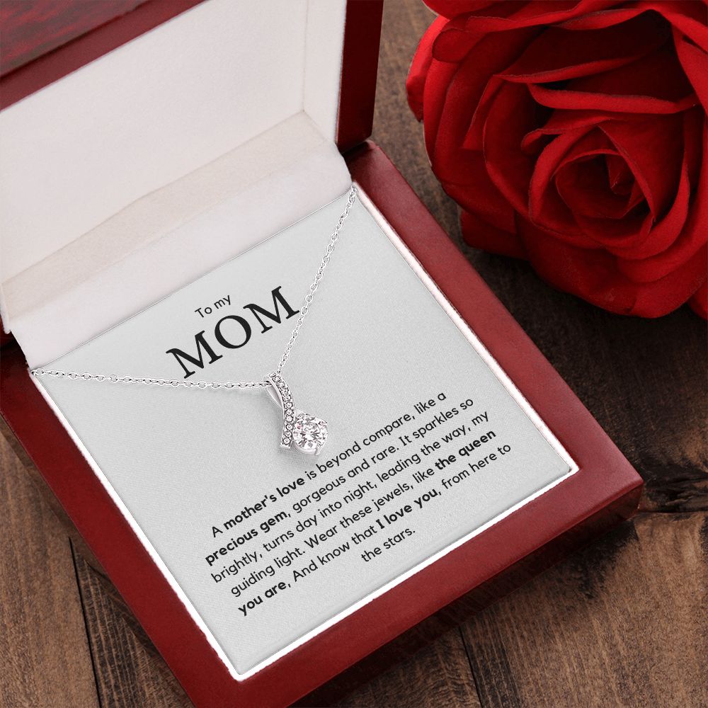 To my MOM - Elegant Alluring Beauty Necklace