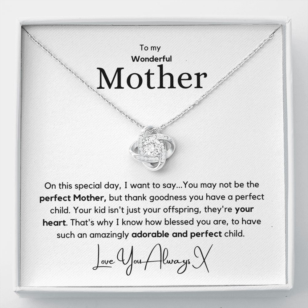 Perfect Mother - Love Knot Necklace