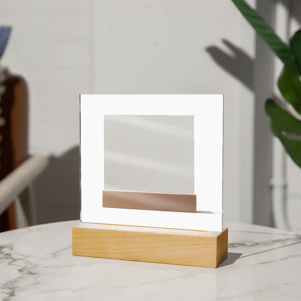 Square Acrylic Plaque