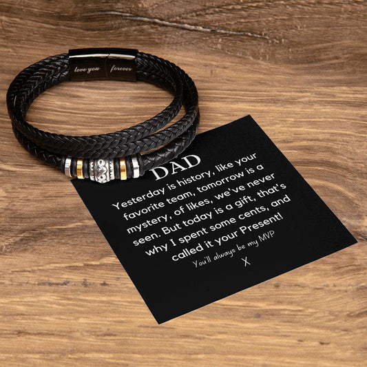 Unique Gift from Daughter or  Son - Celebrate Your Love for Your Dad with this Unique "Love You Forever" Gift!