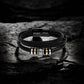 Fathers Day Gift - Dad Stainless Steel Bracelet with Engraved Quote and Vegan Leather Strap - A Heartfelt Gift for Your Football Mad Dad