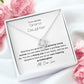 Our Adorable Granddaughter - Love Knot Necklace