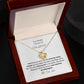 Our Adorable Granddaughter - Love Knot Necklace