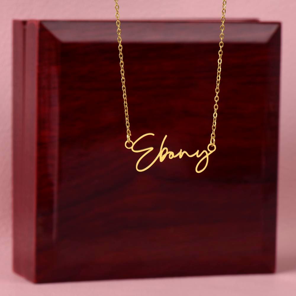 Perfect Granddaughter - Signature Style Customizable Name Necklace