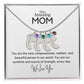 Amazing Mom - Customized Necklace and Birthstones