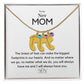 Tiny Feet - Customized Necklace and Birthstones