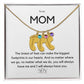 Footprints in our Hearts - Customized Necklace and Birthstones